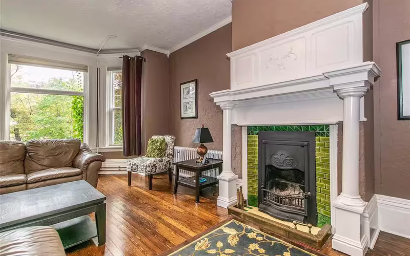 Main living room fireplace