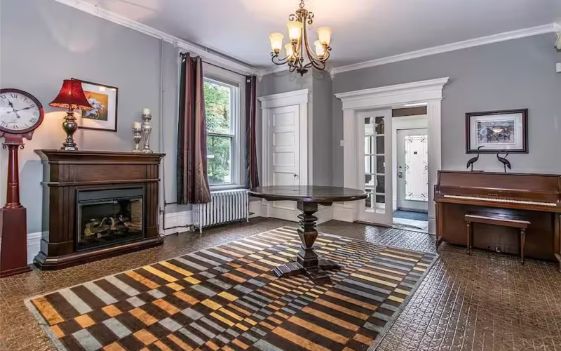 Hallway from the front entrance