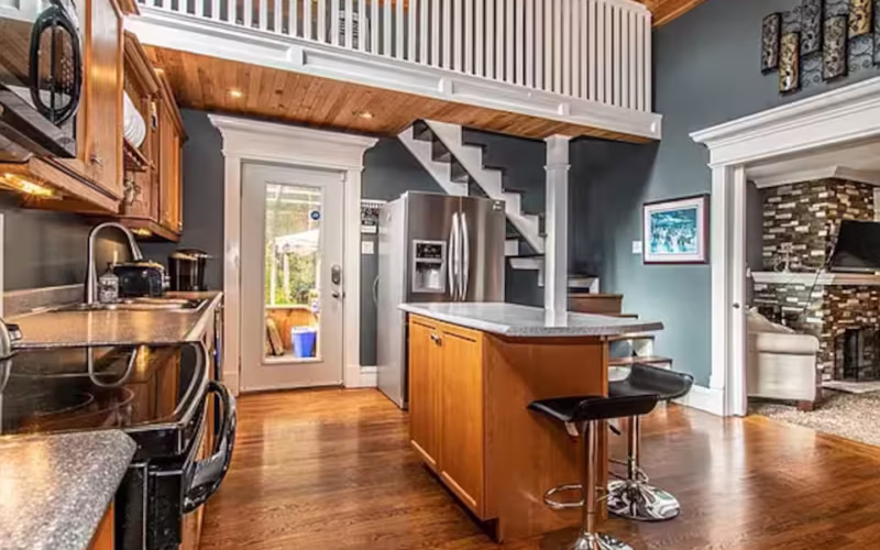 Gourmet kitchen
