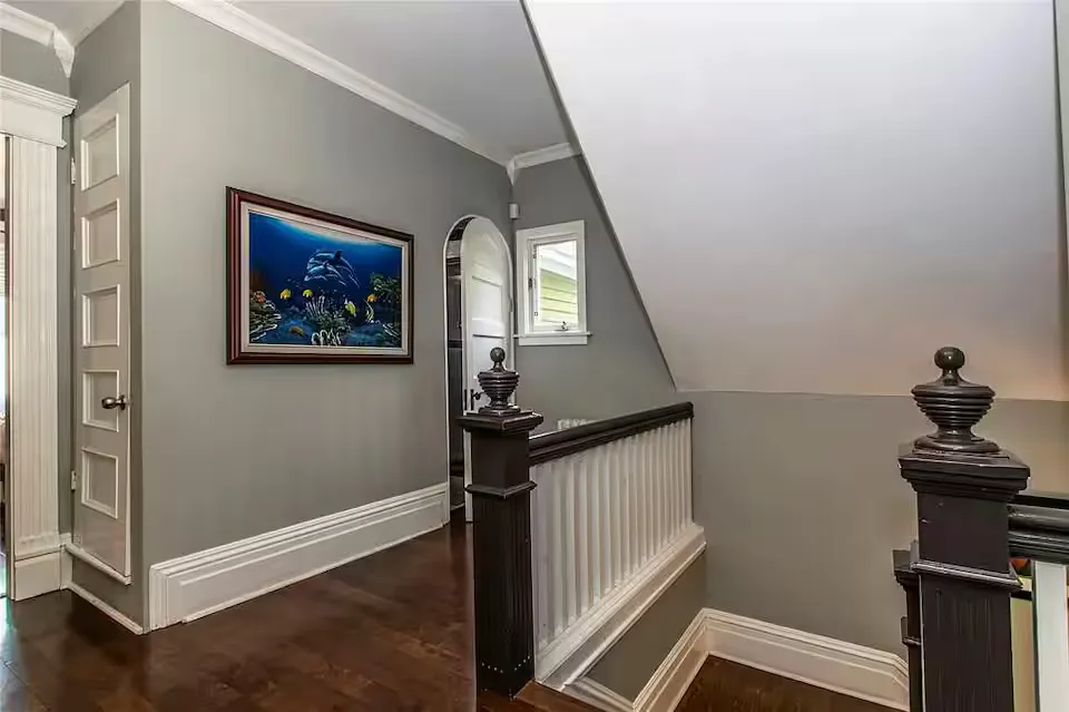 Heritage stairway and hallway